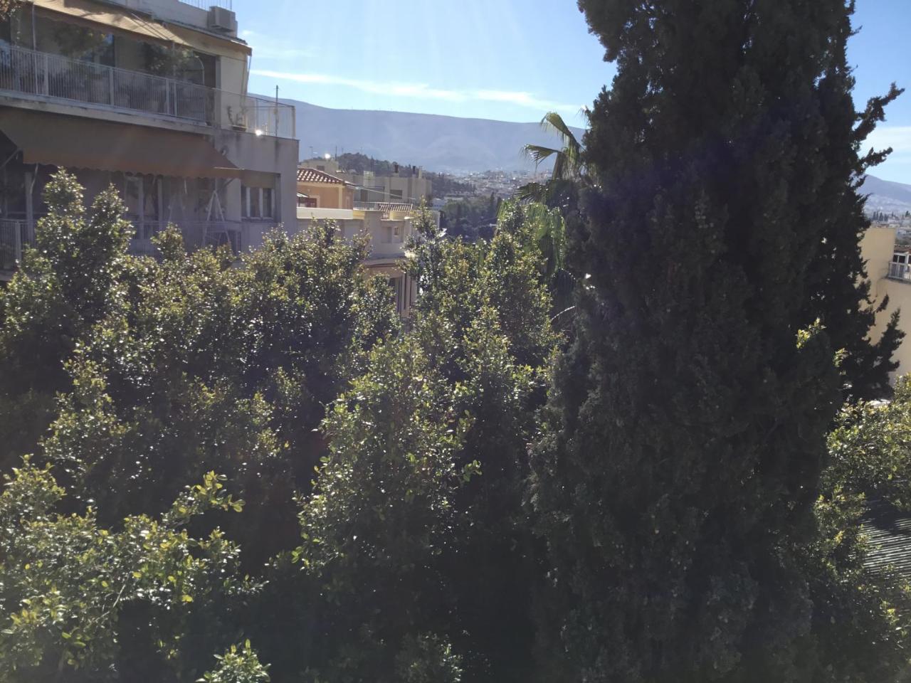 Athens-Plaka, Peter'S Beautiful Apartment In Temple Of Zeus Екстериор снимка